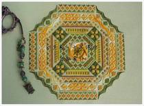 The legend of a different solid embroidered old forest * French DMC cross embroidered self-supporting piece European-style embroidery