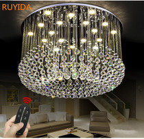 Custom modern minimalist hotel lobby Villa Charter room Ballroom Water Crystal Light LED Living room Bedroom light suction top light