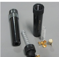 Lead type fuse holder 6 35 * 30mm (single shell 2 mushroom terminals 1 spring) bulk
