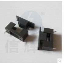 PCB circuit board installation 5X20 FUSE holder FUSE gray with cover split seat FUSE holder Gray seat
