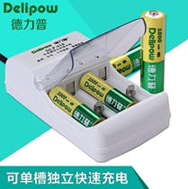 Del Lipu No. 5 charging set special rechargeable battery 2 sections 4 rechargeable battery charger