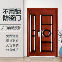 Guangyuan store Wang Li security door primary and secondary door C level lock core gate safety door entrance door to door primary and secondary door