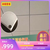 Negative ion health board Silicon calcium plate high crystal plate algae calcium sound board school hospital office ceiling factory direct sales