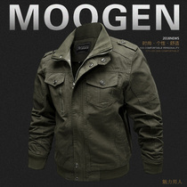 Spring Autumn Winter Military Fans Tooling Tactical Jacket Casual Retro Air Force Flight Jacket Warm Plus Suede Jacket Man