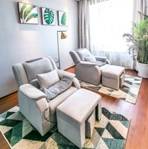 Electric nail shop Sofa massage Foot bath Foot massage Pedicure Pedicure Foot bath Foot beauty eyelash picking ear bed can be a recliner