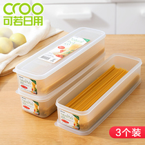  Japan imported inomata noodle box Kitchen storage box Sealed food preservation box with lid noodle storage box