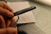 Natural Night Light Bay Original Bay Cut Studentine Silk Strips Inlaid Decorative material lacquered lacquerware lacquered with black lacquer