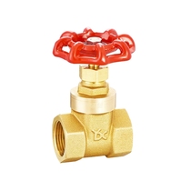 credit 101A brass gate valve severe wire port valve DN15 DN20 DN25 DN32 40