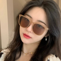  Foldable sunglasses womens 2021 new summer and Korean version of net red retro brown sunscreen TR polarized sunglasses mens sunglasses