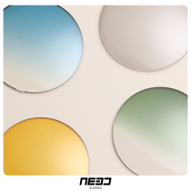 NE3D 9 color trend gradual custom polarized anti-ultraviolet myopia ultra-thin ink mirror can be matched with degree dyeing lens