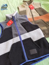 Li Ning new winter anti-Wu BADFIVE basketball men loose fleece knitted vest AMDQ027-2-3