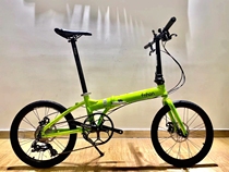 Fnhon popular 20 inch BLAST folding car KAD2018 frame 9 speed disc brake convenient mini men and women commuting
