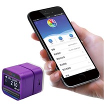 Split UVB UV irradiance meter Bluetooth 312nm treatment lamp UV intensity mj cm2 energy rainbow spectrum light color