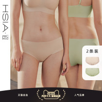 HSIA UNSCRATCHED MID-WAIST FLAT CORNER PANTS HIGH BOUNCE BREATHABLE PURE COTTON CROTCH BOTTOM NAKED SENSATION BAG GLUTES UNPRESSED PRO-SKINNY PANTIES