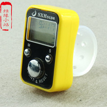 New chanting counter Buddhist supplies ring type manual with time electronic finger chanting counter