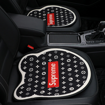 New Tide Sign Cotton Linen Cushion Car Summer Seat Cushion Eco-friendly Breathable Flax Monolithic Anti-Slip Car Mat All Season Universal