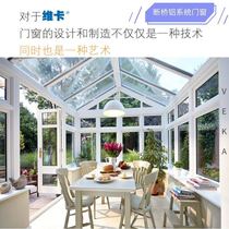 70 series Broken Bridge aluminum 8 square meters package includes free installation