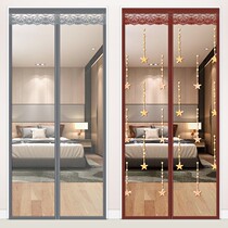 Door curtain anti-mosquito anti-fly ventilation magnetic self-suction window screen Self-adhesive magnetic sticker Anti-mosquito encrypted window door mosquito nets Summer