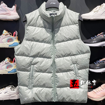 Li Ning down vest 2021 Winter new Wade series men warm 90% white duck down vest AMRR023
