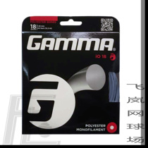  Classic special Gamma Gamma iO Polyester tennis wire diameter 18 delicate feel