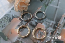 Moon square circle] Hyuna bag hardware accessories cloth wire hardware accessories spring buckle DIY handmade material