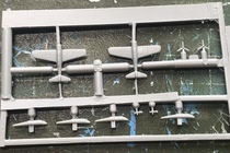  1 700 World War II old Japanese Navy Ruiyun water reconnaissance aircraft model 2