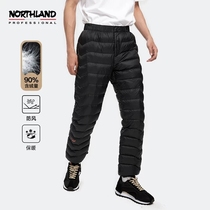 Nopoetry New Ultra Light Neutral Down Pants Outdoor Anti Chill Warm Windproof minimalist Casual Fluffy Goose Down Pants