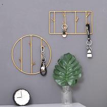 Wall Hook Rack Hung Wall Clothing Cap Hook Home Hang Key Rack Entrance Door Rear Wall Decorative Hanging Rack