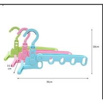 5-hole folding clothes hanger portable travel hanging clothes hanger Student Dorm door rear aircraft Assisted Hanger Hook