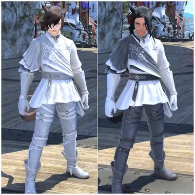 taobao agent Final fantasy FF14 60,000 Magic Temple Yuanshin Mini/Ninja COS clothing customization