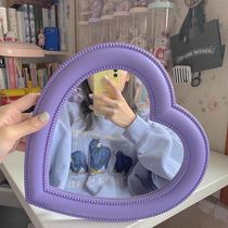 2020 Crispa angel 丨 purple love mirror Song Yanfei with the same desktop wall-mounted dual-use mirror