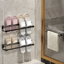 Towels shelf-free toilet wall-mounted bathroom towel single pole rack toilet toilet storage rack