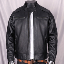 Special price pick-up motorcycle riding suit collar locomotive jacket jacket jacket short stand collar slim slim youth autumn and winter Men
