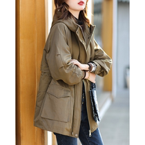 Yipinle European station large size plus velvet sleeves quilted thick coat pie to overcome loose fat sister womens winter clothing