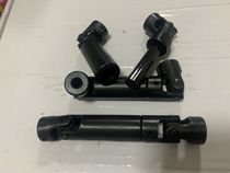 Nine-door bridge retractable universal joint coupling cross universal drive shaft spline type hexagonal connector Black