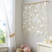 Nordic ins wall decoration shell pendant DIY handmade shell decoration painting wind chime pendant