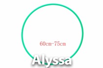 Alyssa professional art gymnastics circle-green size note 60 65 70 75cm not returned