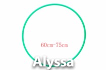 Alyssa professional art gymnastics circle-green size note 60 65 70 75cm not returned