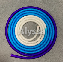 Alyssa art ti cao sheng-nylon rope 3 m-SN02 white-light blue-blue-limited