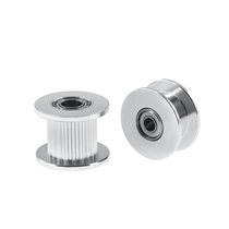 3D printer idle wheel 2GT20 teeth 16 teeth synchronous wheel H type with wheel driven wheel S2M pulley bearing accessory