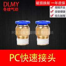 Pneumatic Components PC threaded through PC12-02 PC8-01 8-02 PC10-02 6-01