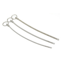 Enlarged urethral blockage lengthened metal horse eye stimulation pull bead bar stainless steel catheter catheter urine blockage for men