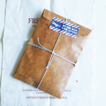 zakka Kraft paper envelope vintage hot paint paper bag gift bag bag postcard storage bag