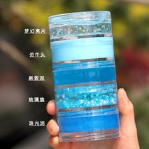 Five-pack slime set of super fairy air Net red foaming glue manual genuine crystal mud girl decompression toy