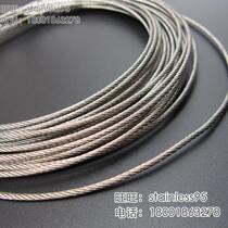 3 mm304 wire rope 7*7=49 multi-strand wire rope 304 stainless steel wire rope diameter 3mm