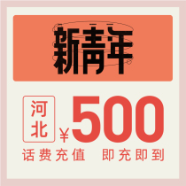  China Telecom official flagship store Hebei mobile phone recharge 500 yuan Telecom phone bill direct charge fast charge recharge