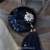 Month Sheng Hand Bow Ball Embroidered Diy Material Bag Handmade Sachet Pendant Bag Hanging Accessories Family Friend Birthday Present