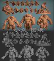 Micromold printing PRM2022-07 board game wargame 3D printing model STL figure high-precision material file