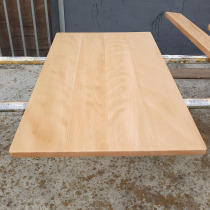 Customized solid wood table panel Beech black walnut computer desk desk table work table bar surface Wood square board