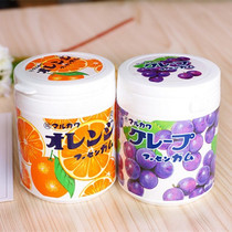 Spot Japan Marukawa chewing gum canned orange flavor Orange flavor gum sugar combination price 2 bottles